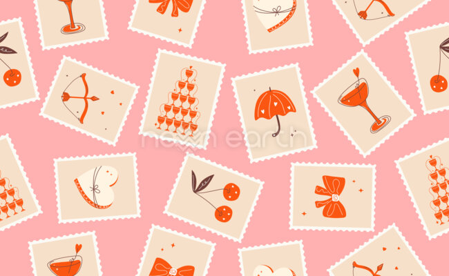 Postage Stamps for Valentines Day