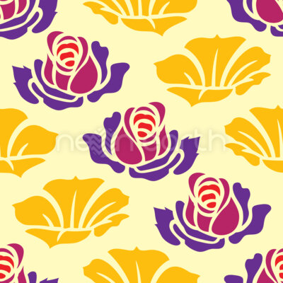 Roses and Hibiscuses