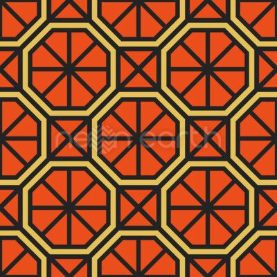 Arabic Mosaic Octagons