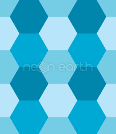 Modern Geometric Hexagonal Arrangement
