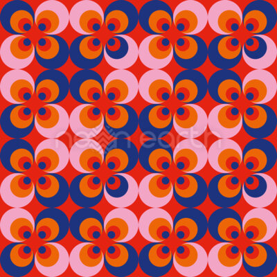 Sixties Retro Flowers