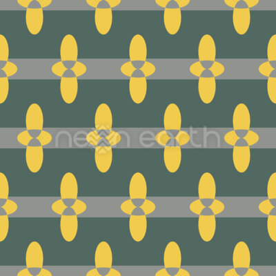 Modern Geometric Floral Art