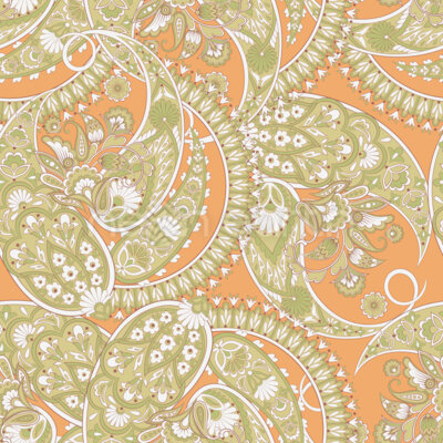 Traditional Asian Paisley