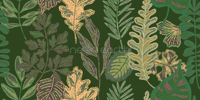 Stylized Autumn Foliage