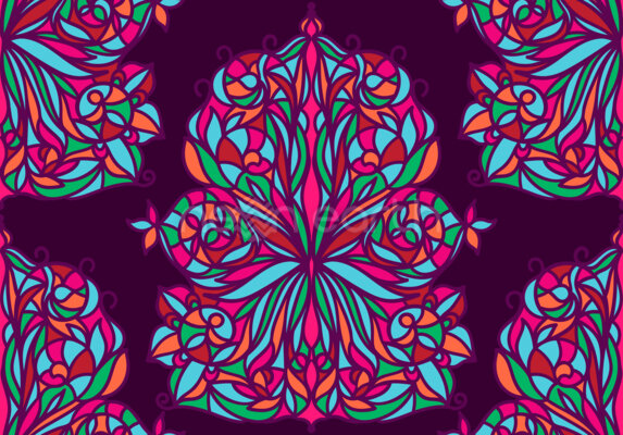Stained Glass Damask