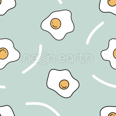 Sunny-side-up eggs