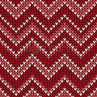 Knitted Chevron