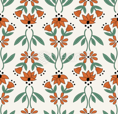 Traditional Folk Flower