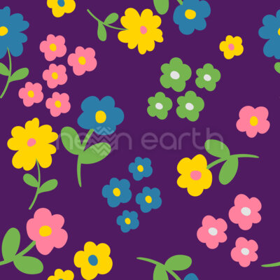 Cheerful Floral Illustration