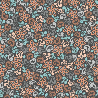 Dance of stylized Flowers