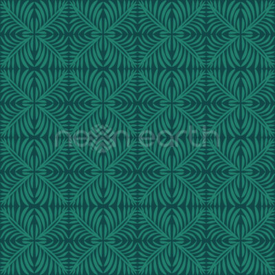 Monochrome Op-Art Flower