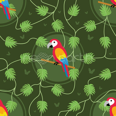 Tropical Rainbow Parrot 