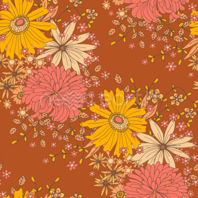 Autumn Floral Cascade