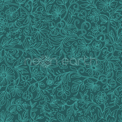 Deep Sea Flower Embroidery