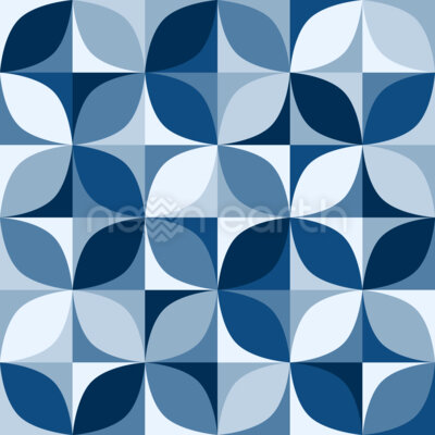 Monochrome Retro Circles