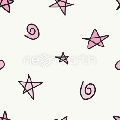 Whimsical Doodle Stars