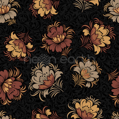 Contrasting Floral Fantasy 