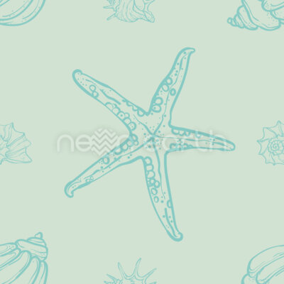 Line Art Starfish