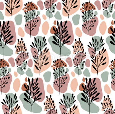 Modern Plant Silhouettes