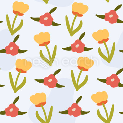 Stylized Whimsical Flower