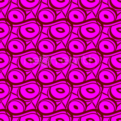 Abstract intertwined lines