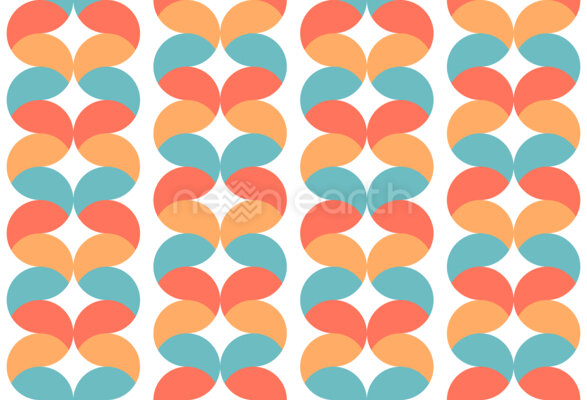 Retro Heart-shaped Ribbons