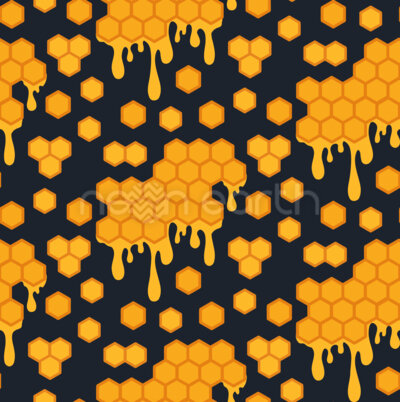 Dripping Honeycomb