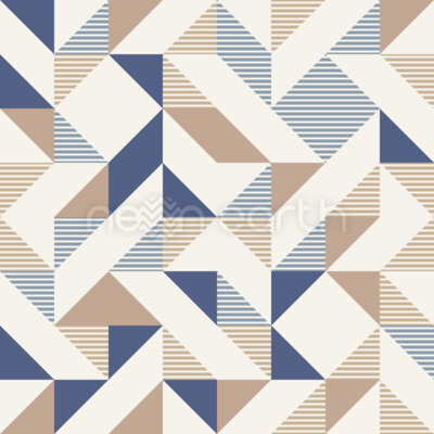 Geometric Patchwork Quilt