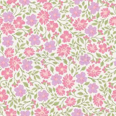 All-Over Spring Flowers