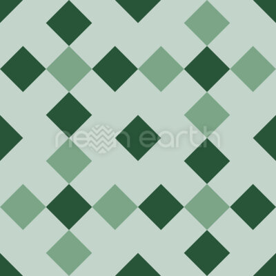 Mint Square Grid