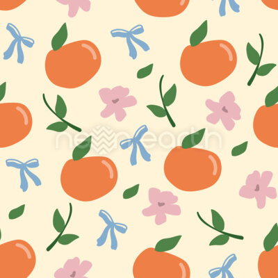 Cute Stylized Oranges 