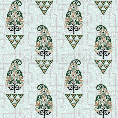 Serene Paisley Heritage