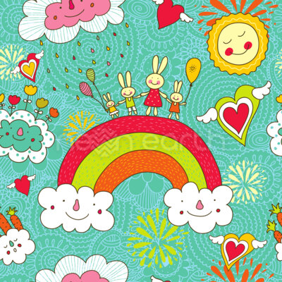 Mama Bunny And Her Children