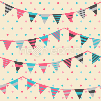 Sweet Festoons On Polkadots