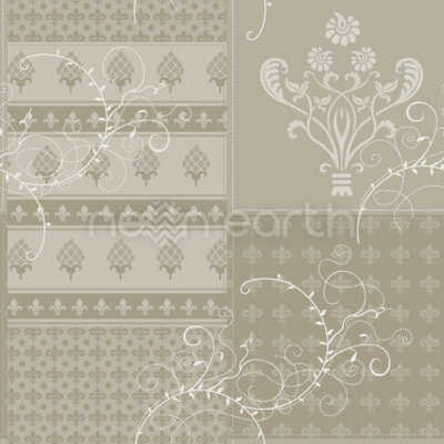 Symphony Floral Beige