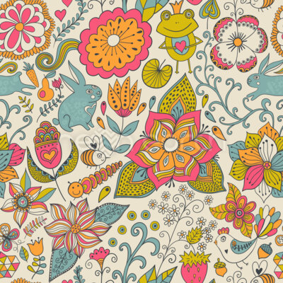 Bunny In Märchengarten