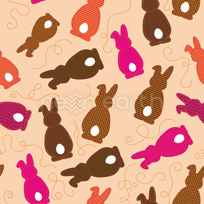 Bouncing Bunnies Pink