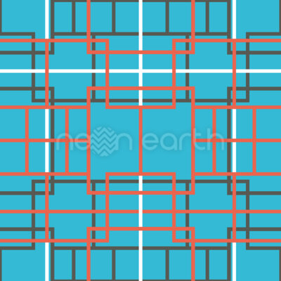 Asian Lattice Turquoise