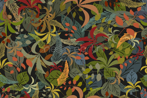 Leaves In The Forest