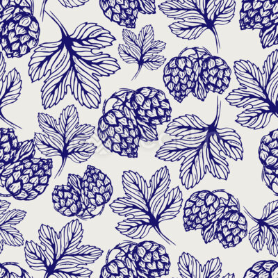 Hand Drawn Hops