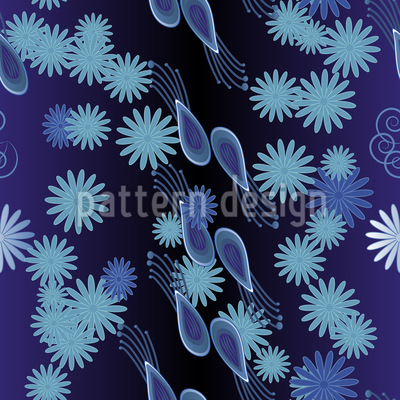 Nuit du paradis des ventres Motif Vectoriel Sans Couture