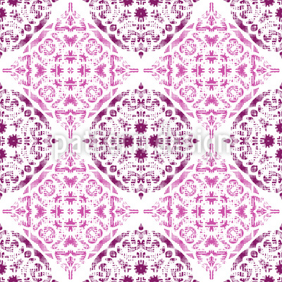 Worn out Ornaments Seamless Vector Pattern Design