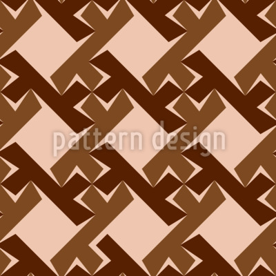 Vinkelväv Sömlös vektormönsterdesign