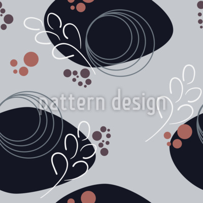 Abstract Mix of Elements Seamless Vector Pattern Design