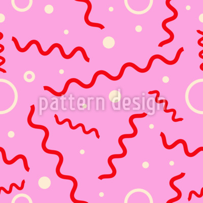 Dancing confetti Seamless Vector Pattern Design