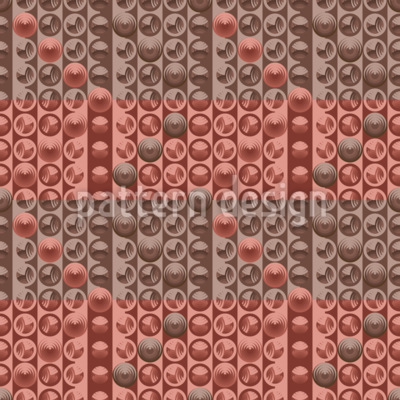 Tecno totémico Estampado Vectorial Sin Costura