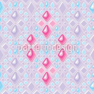 Vidrio de chicle Estampado Vectorial Sin Costura