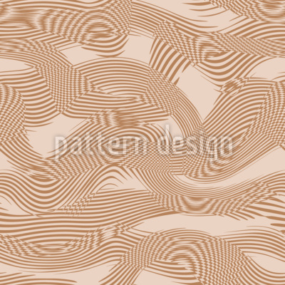 Dunas de areia abstratas Design de padrão vetorial sem costura
