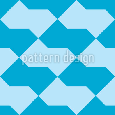 Vague en zigzag Motif Vectoriel Sans Couture