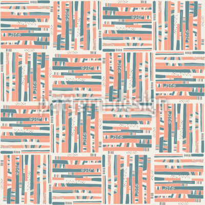 Rotation Meets Repetition Seamless Vector Pattern Design